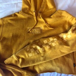 Vans cropped hoodie